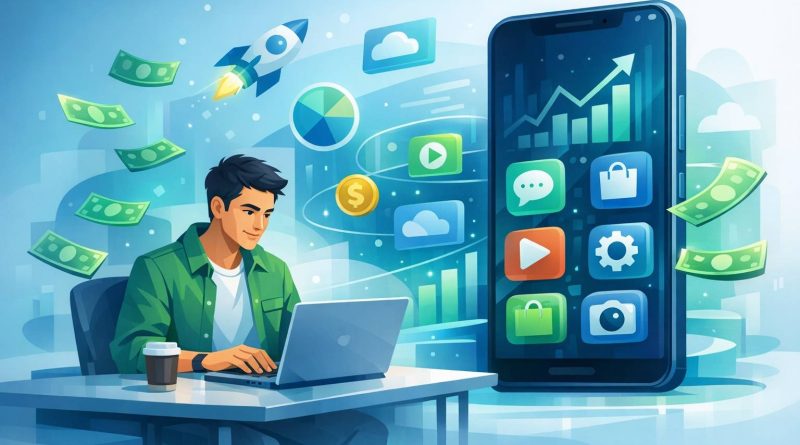 Guía para lanzar una app Android como negocio digital sin necesidad de web