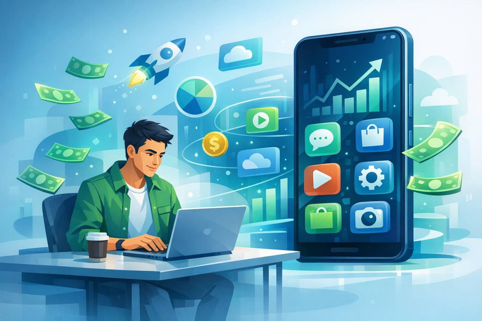 Guía para lanzar una app Android como negocio digital sin necesidad de web