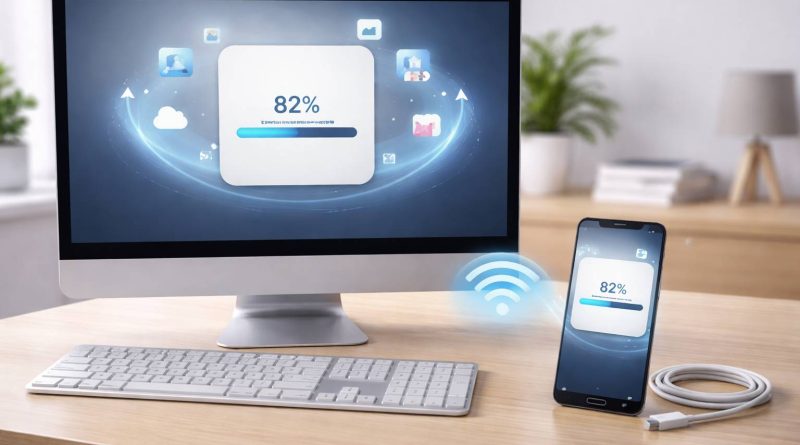 Compartir archivos grandes entre Android y PC: Nearby Share, Wi‑Fi Direct y trucos que no fallan